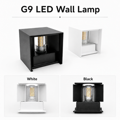 VionLight Cube — Modern Waterproof Wall Lamp