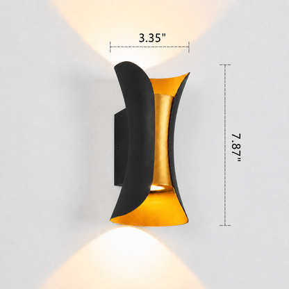 6W/10W LED Wall Light IP65 Outdoor Waterproof Garden Wall Lamp Indoor Corridor Bedroom Living Room Decoration Lighting