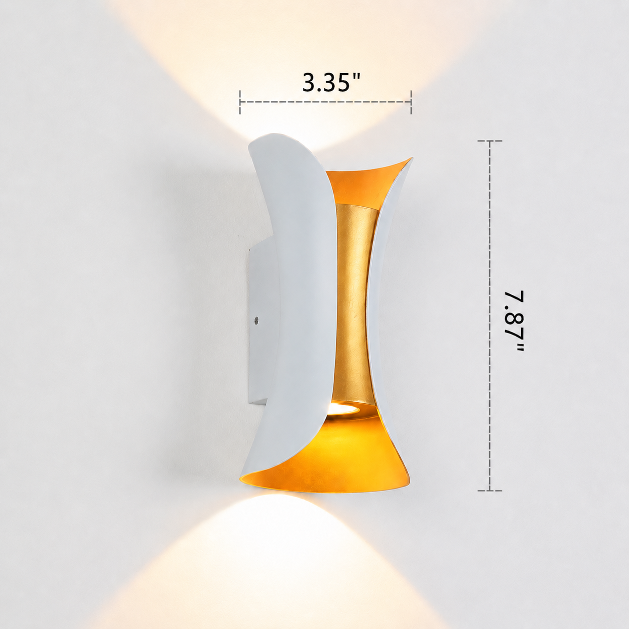 6W/10W LED Wall Light IP65 Outdoor Waterproof Garden Wall Lamp Indoor Corridor Bedroom Living Room Decoration Lighting