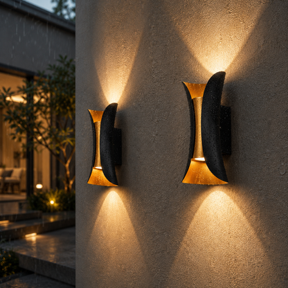 6W/10W LED Wall Light IP65 Outdoor Waterproof Garden Wall Lamp Indoor Corridor Bedroom Living Room Decoration Lighting