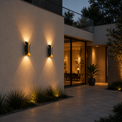 6W/10W LED Wall Light IP65 Outdoor Waterproof Garden Wall Lamp Indoor Corridor Bedroom Living Room Decoration Lighting