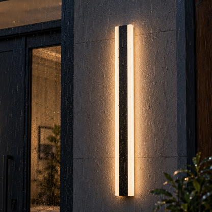 Modern Waterproof outdoor Long Strip LED wall lamp IP65 Aluminum Wall Light Garden porch Sconce Light 110V 220V Sconce Luminaire