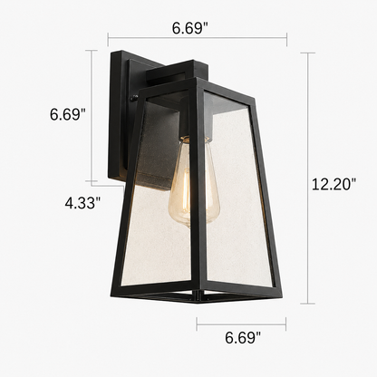 Outdoor Waterproof Wall Lamp Modern Villa Corridor Garden Lamp Exterior Wall Garden Walkway Simple Balcony Gate Terrace Lamp