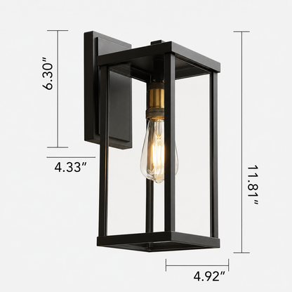 Outdoor Waterproof Wall Lamp Modern Villa Corridor Garden Lamp Exterior Wall Garden Walkway Simple Balcony Gate Terrace Lamp