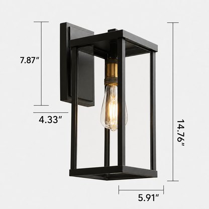 Outdoor Waterproof Wall Lamp Modern Villa Corridor Garden Lamp Exterior Wall Garden Walkway Simple Balcony Gate Terrace Lamp
