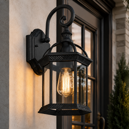 Outdoor Waterproof Wall Lamp Modern Villa Corridor Garden Lamp Exterior Wall Garden Walkway Simple Balcony Gate Terrace Lamp