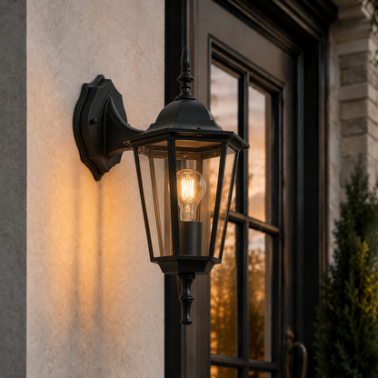 Outdoor Waterproof Wall Lamp Modern Villa Corridor Garden Lamp Exterior Wall Garden Walkway Simple Balcony Gate Terrace Lamp