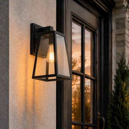 Outdoor Waterproof Wall Lamp Modern Villa Corridor Garden Lamp Exterior Wall Garden Walkway Simple Balcony Gate Terrace Lamp
