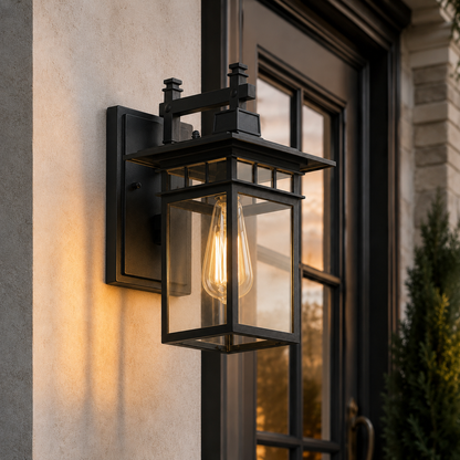Outdoor Waterproof Wall Lamp Modern Villa Corridor Garden Lamp Exterior Wall Garden Walkway Simple Balcony Gate Terrace Lamp