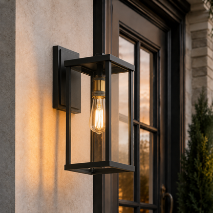 Outdoor Waterproof Wall Lamp Modern Villa Corridor Garden Lamp Exterior Wall Garden Walkway Simple Balcony Gate Terrace Lamp