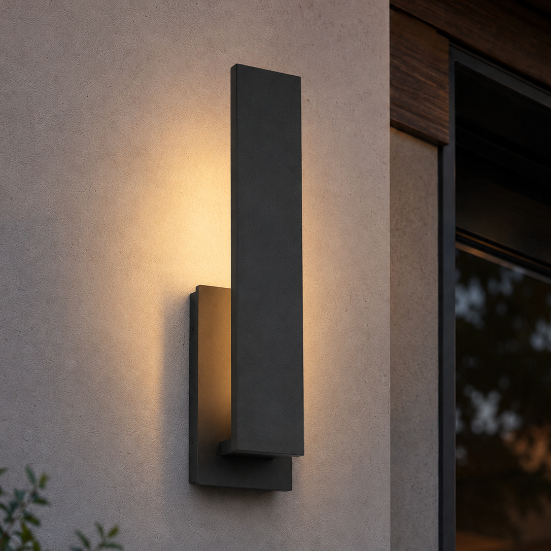 Outdoor Waterproof Wall Lamp Modern Simple Aluminum Wall Lamps Porch Balcony Wall Lights Courtyard Decoration Lighting Fixtures