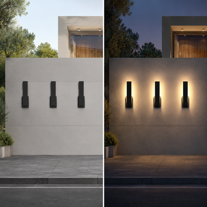 Outdoor Waterproof Wall Lamp Modern Simple Aluminum Wall Lamps Porch Balcony Wall Lights Courtyard Decoration Lighting Fixtures