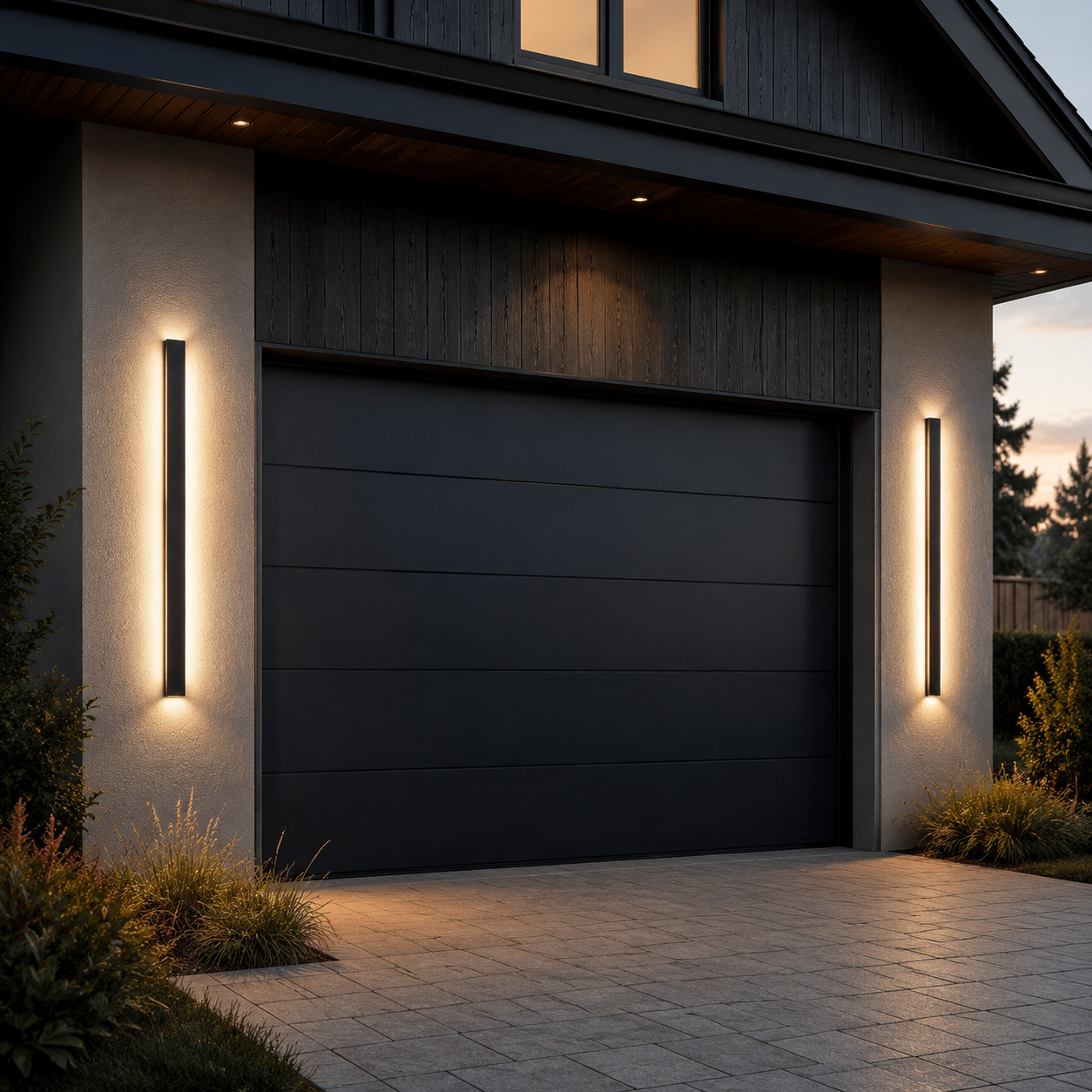 Waterproof outdoor wall lamp LED Long Linear lighting IP65 Aluminum for Garden Garage porch Sconces Fixtures 110V 220V Luminaire