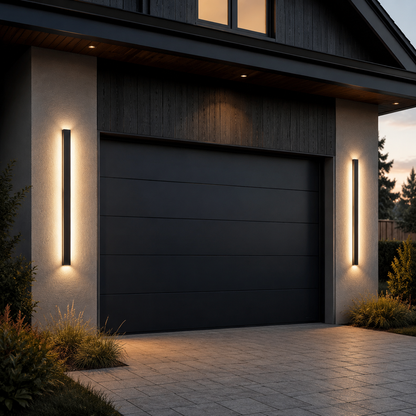 Waterproof outdoor wall lamp LED Long Linear lighting IP65 Aluminum for Garden Garage porch Sconces Fixtures 110V 220V Luminaire