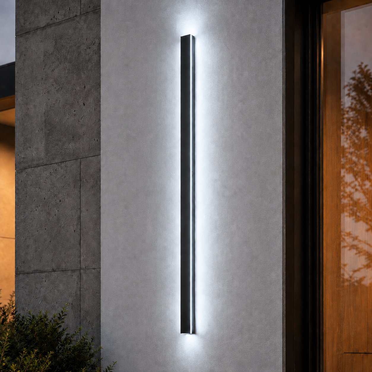 Waterproof outdoor wall lamp LED Long Linear lighting IP65 Aluminum for Garden Garage porch Sconces Fixtures 110V 220V Luminaire