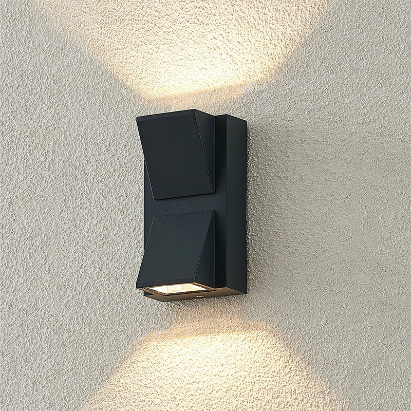 Modern LED Outdoor Aluminum IP65 Waterproof Mounted Wall Lightings 5W 10W Garden porch Sconce Light 110V 220V Sconce Luminaire