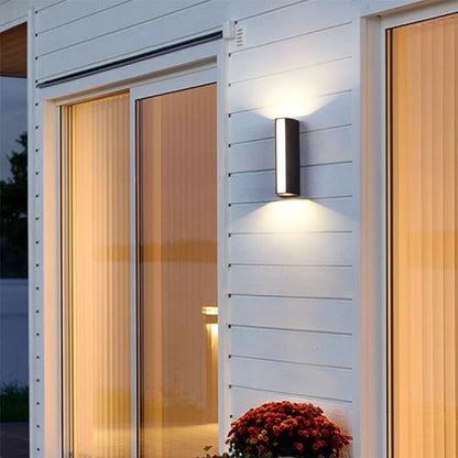 LED Outdoor Wall Light IP65 Waterproof Aluminum Sconces LED 4W Black Wall Lamp for Porch Garden Villa 110V 220V Sconce Luminaire