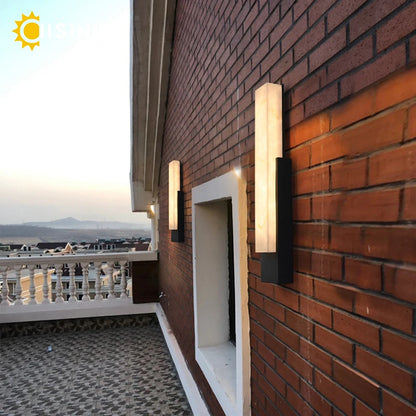Stainless Steel LED Wall Lights Anti Rust Waterproof IP65 AC85~265V 12W 18W Porch Lamp For Outdoor Courtyard Street Path Sconces