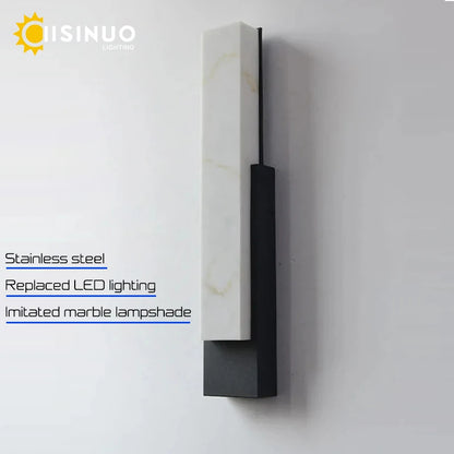Stainless Steel LED Wall Lights Anti Rust Waterproof IP65 AC85~265V 12W 18W Porch Lamp For Outdoor Courtyard Street Path Sconces