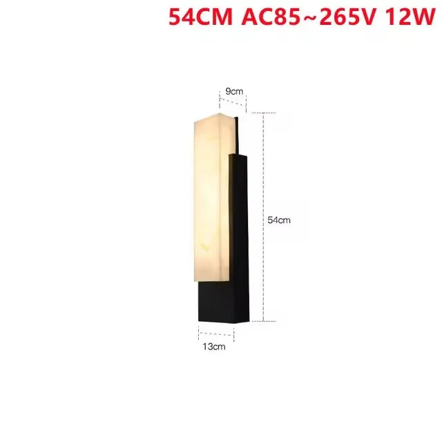 Stainless Steel LED Wall Lights Anti Rust Waterproof IP65 AC85~265V 12W 18W Porch Lamp For Outdoor Courtyard Street Path Sconces
