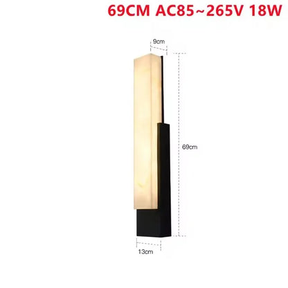 Stainless Steel LED Wall Lights Anti Rust Waterproof IP65 AC85~265V 12W 18W Porch Lamp For Outdoor Courtyard Street Path Sconces