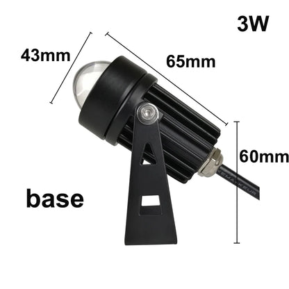 Outdoor LED Spotlight Waterproof IP65 Wall Lamp Narrow Beam Angle LED Floodlight 3W 10W Spot Lamp Long Distance Wall Washer Lamp