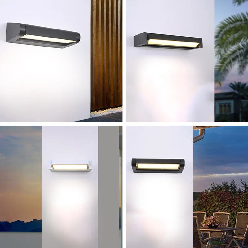 LED Lights Outdoor Porch Light Sconces Exterior Wall Light Fixtures Waterproof Lamp for Home Decoration Patio Doorway Wall Lamps